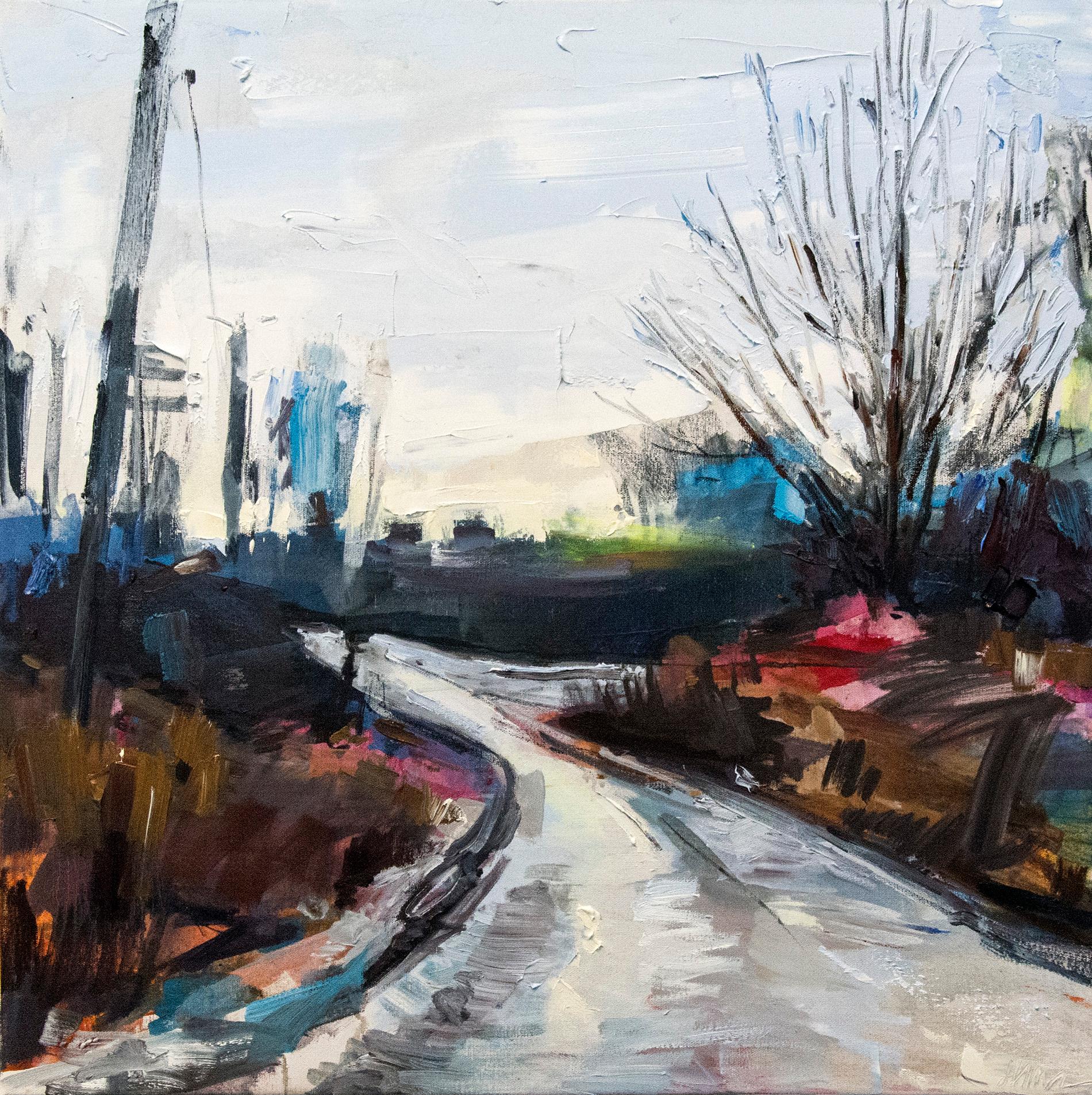 Julie Himel Landscape Painting - Light Fall