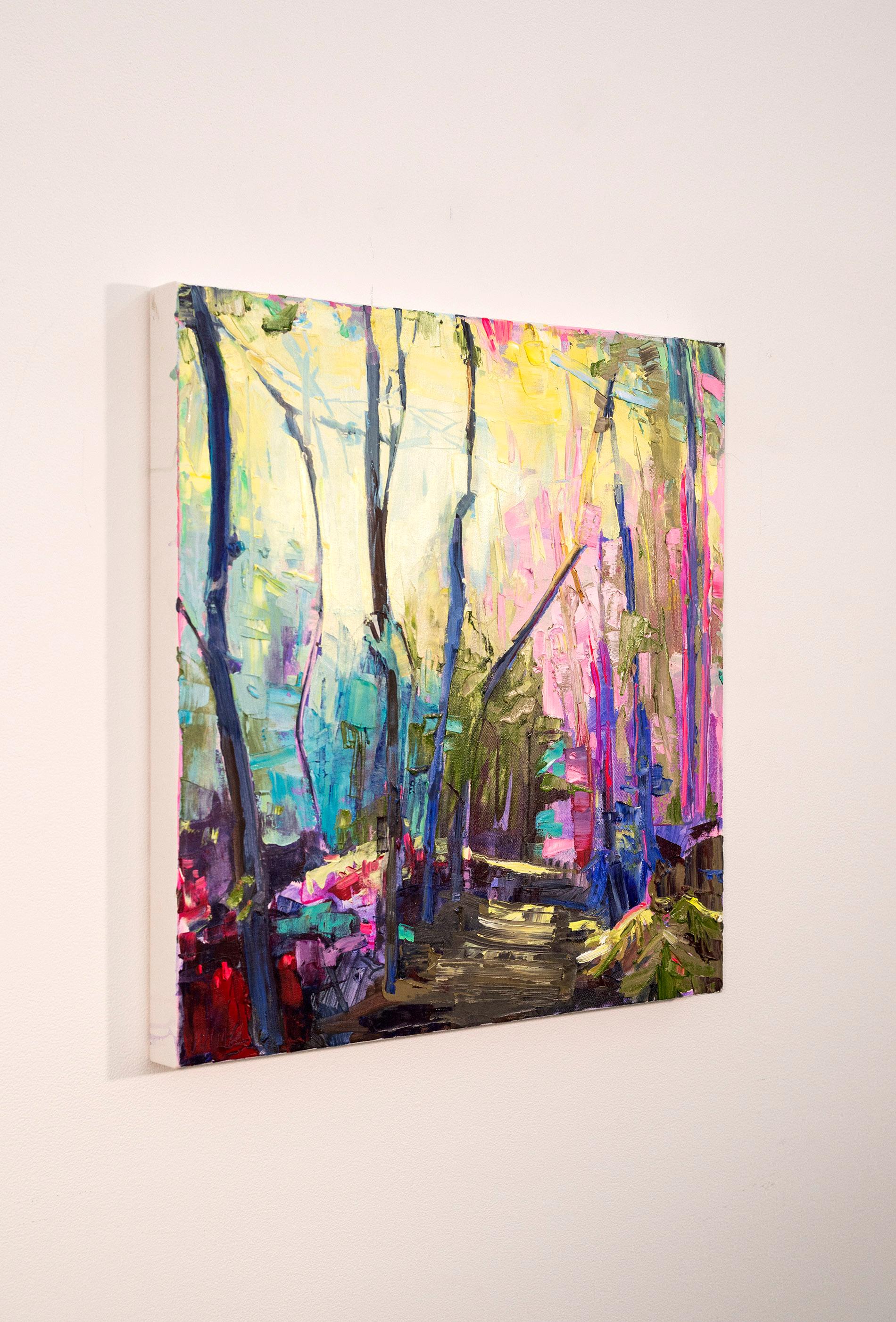 pittura acrilica su tela paesaggi
