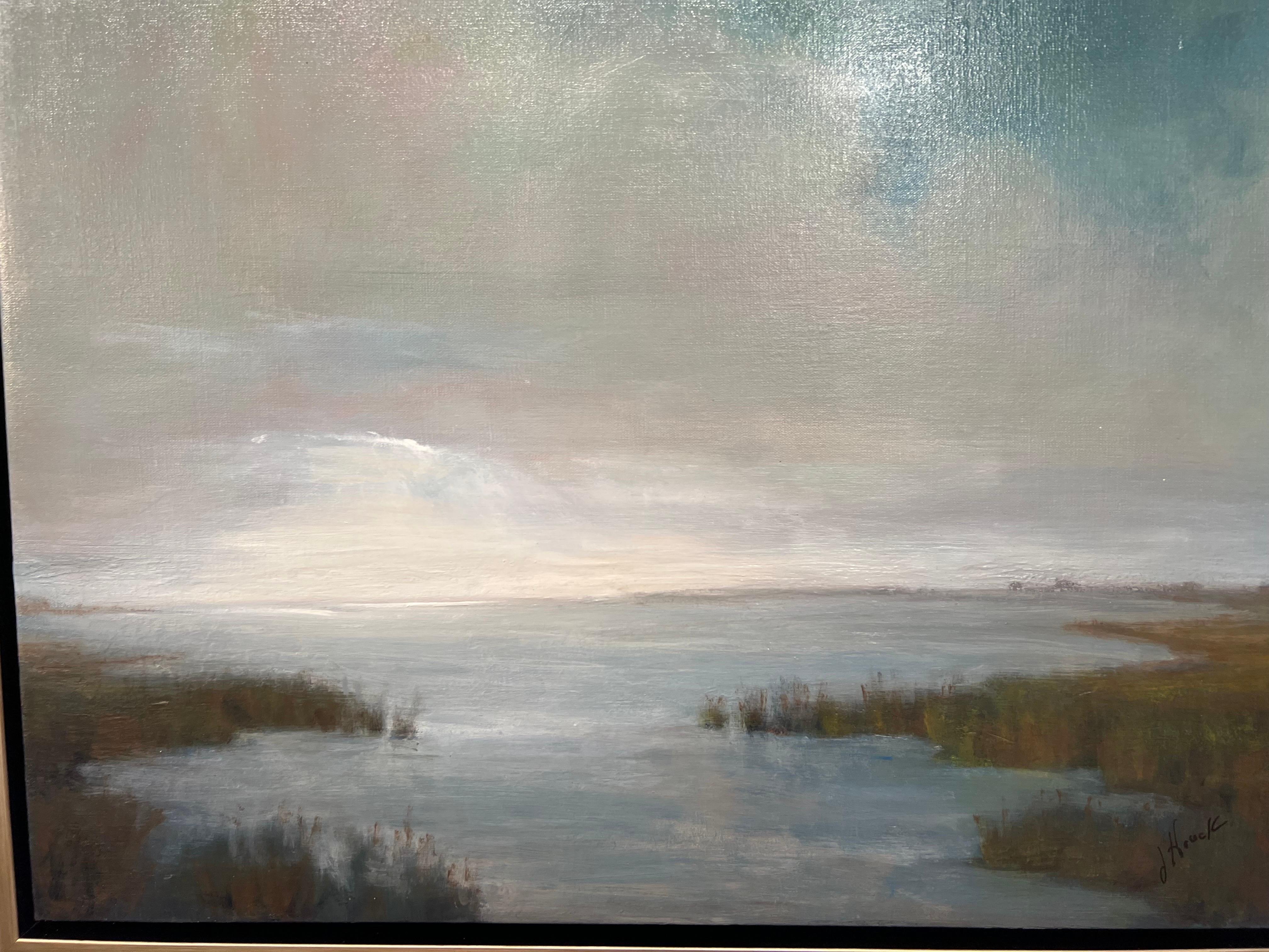 Dreamscape von Julie Houck, postimpressionistische Landschaft, Ölgemälde 4