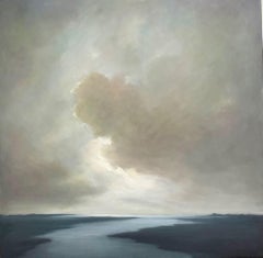 Suivre votre cœur de Julie Houck, peinture à l'huile de paysage post-impressionniste