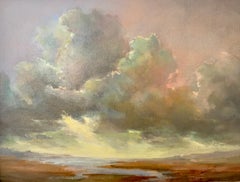 Spontaneous by Julie Houck, Oil on Linen Post-Impressionist Landscape Painting