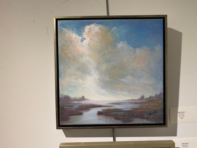 Suggestion by Julie Houck, Framed Post-Impressionist Landscape Painting For Sale 1