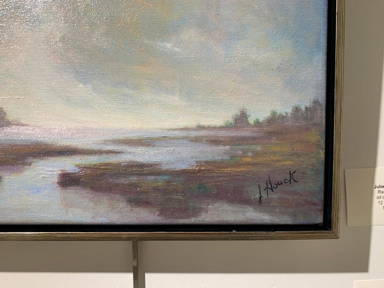Suggestion by Julie Houck, Framed Post-Impressionist Landscape Painting For Sale 2