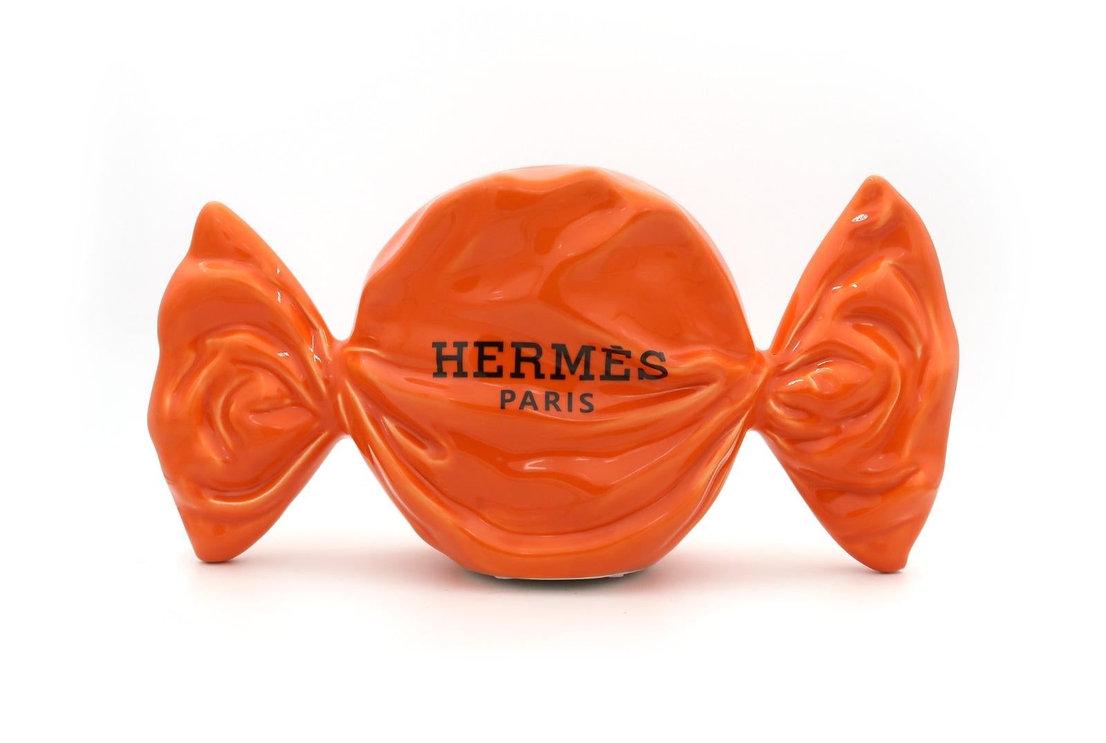  Hermes Tribute Candy - Pop Art Sculpture by julie jaler