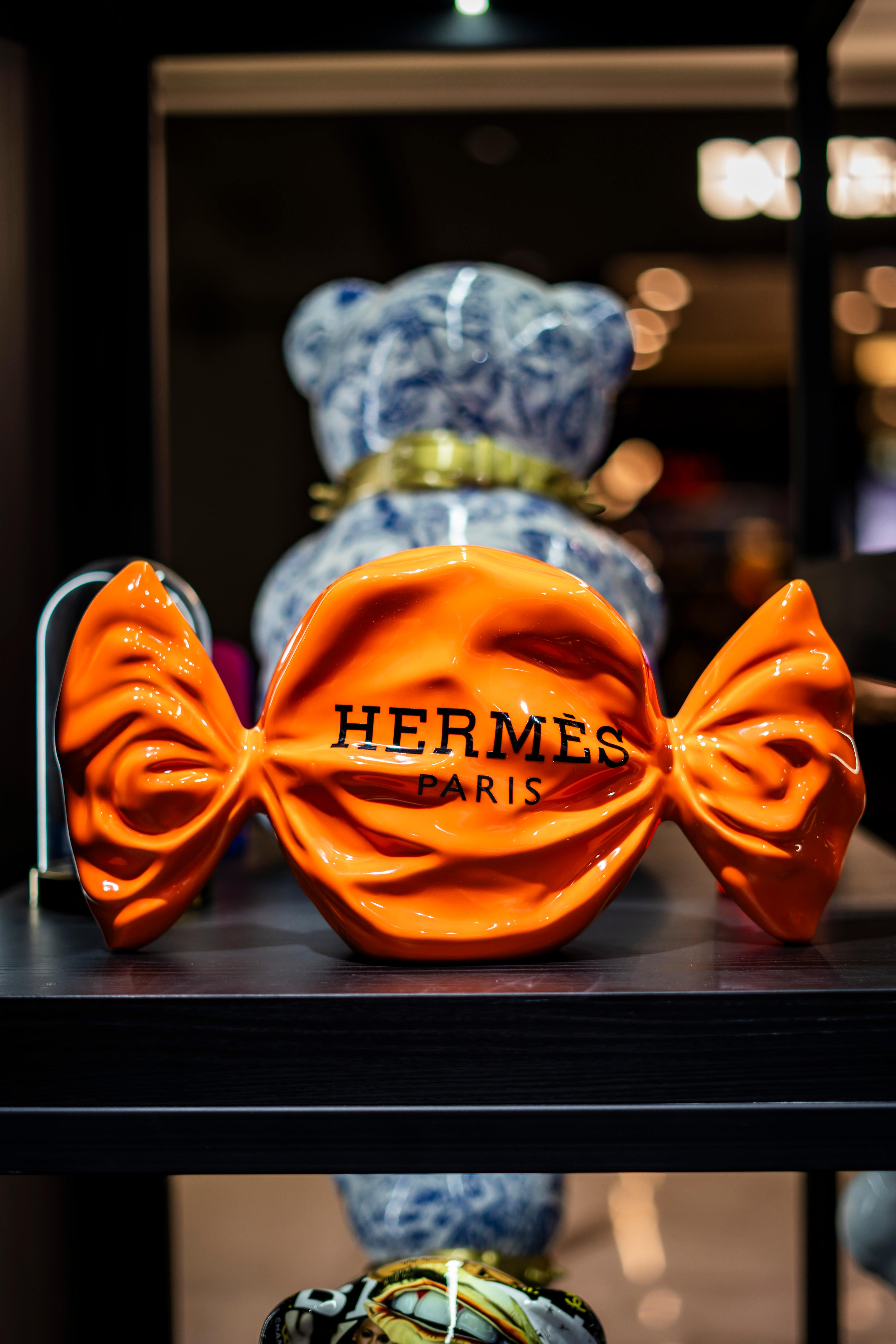 julie jaler Figurative Sculpture -  Hermes Tribute Candy