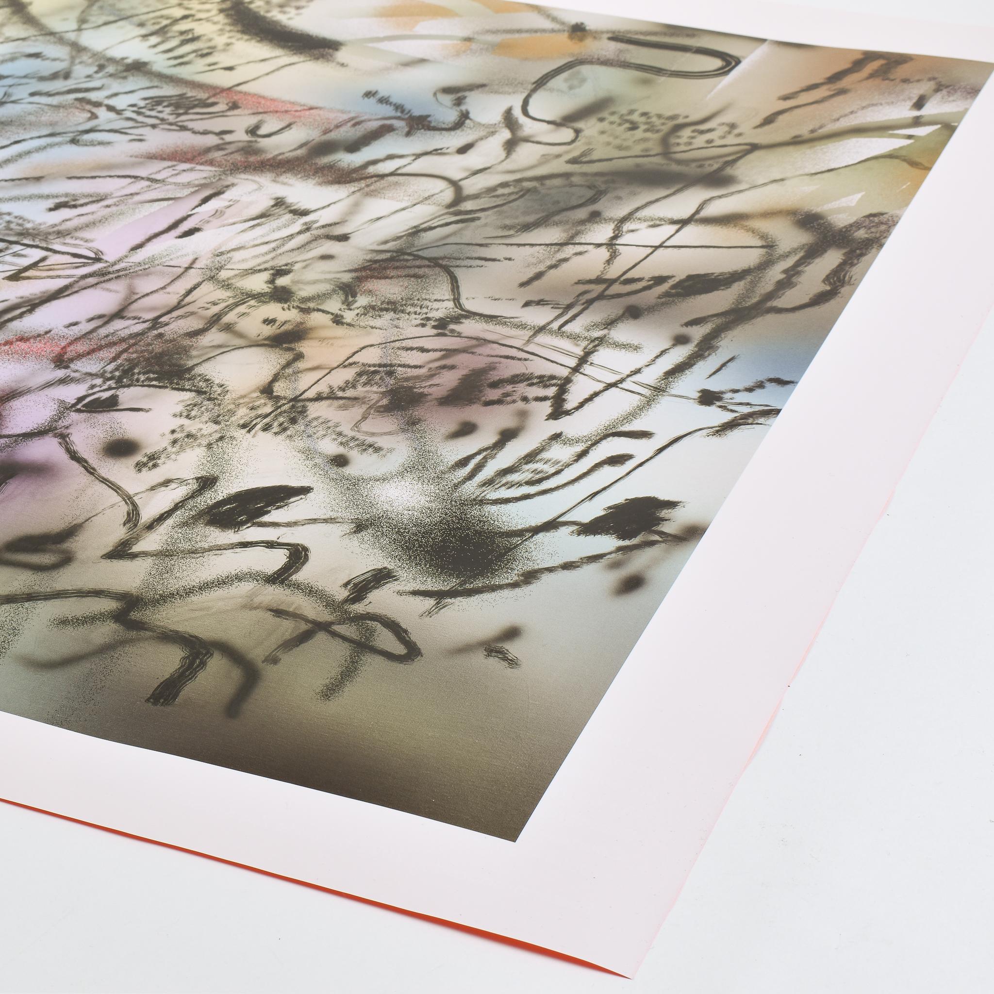 Zu den Multitude III gehören (Zeitgenössisch), Print, von Julie Mehretu