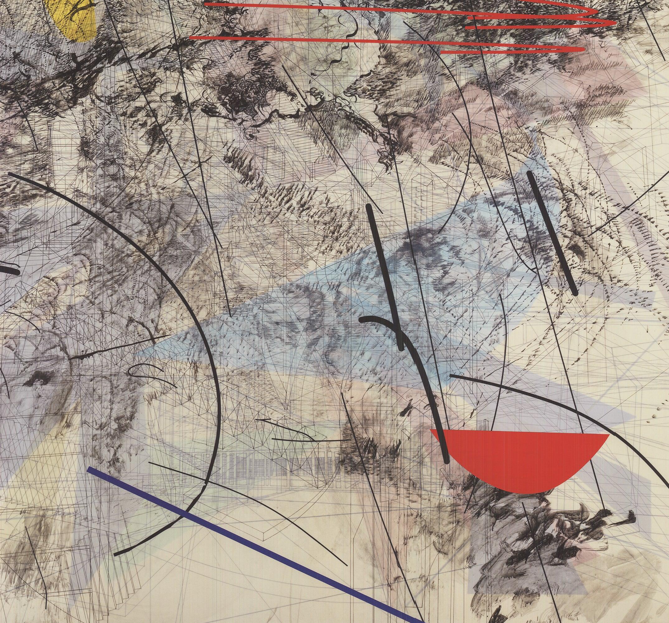Julie Mehretu – Easy Dark – im Angebot 3