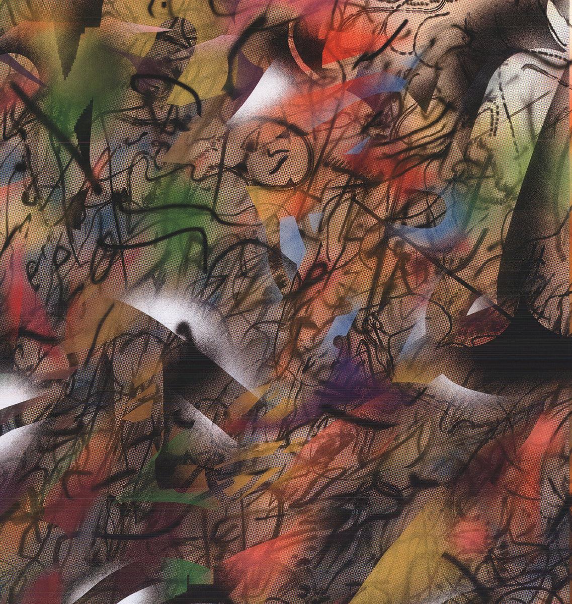 JULIE MEHRETU Ghosthymn (d'après le Raft), 2021 - Signé 3