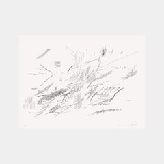 Sapphic Strophe 4 (from Sapphic Strophes: A Suite of Four Prints) relief print