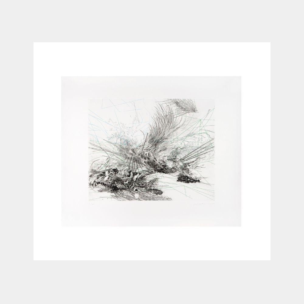 Abstract Print di Julie Mehretu - Senza titolo, 2006 (per Parkett 76)