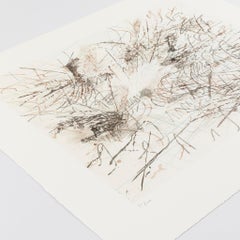 Sin título (Pulso) Impresión abstracta edición limitada Julie Mehretu Litografía