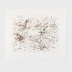 Sin título (Pulso) Impresión abstracta edición limitada Julie Mehretu Litografía