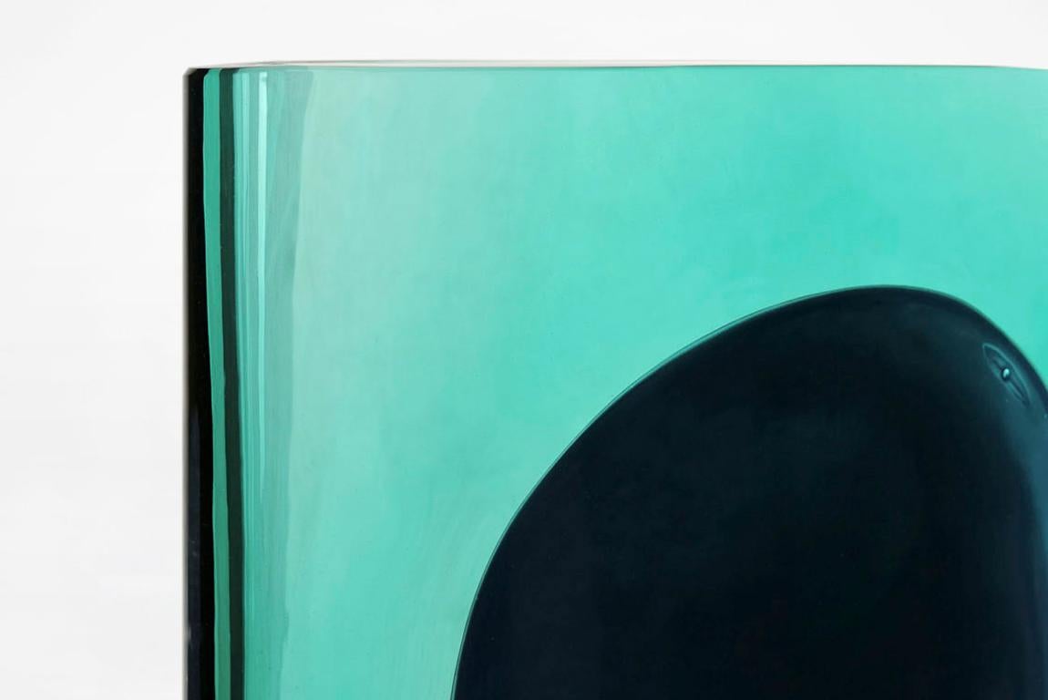 JULIE RICHOZ (1990-)

Vase model “Isla”
Manufactured by Nouvel
Edition SIDE GALLERY (Sabine Marcelis, Guillermo Santomá, Muller Van Severen, Faye Toogood...)
Mexico, 2019
Glass

Measurements
SMALL
23,8 cm x 10 cm x 27,8h cm
93,7 in x 3,93 in x