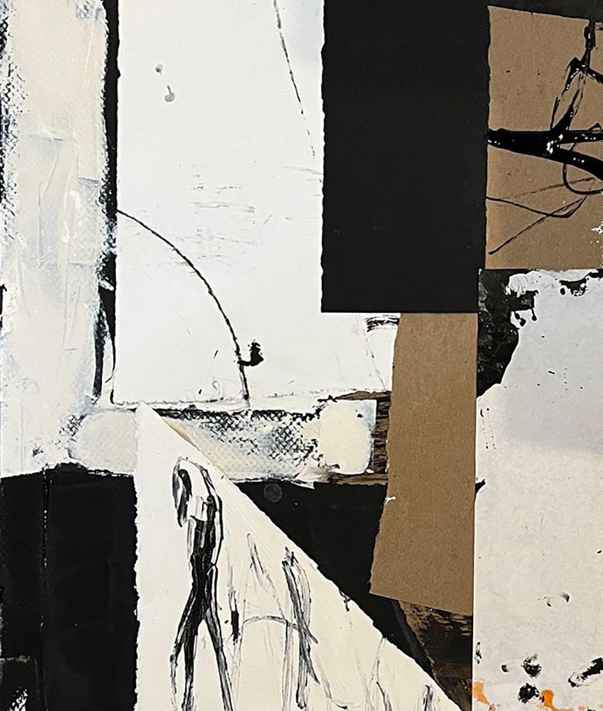 Equipoise ll - Abstract Painting by Julie Schumer