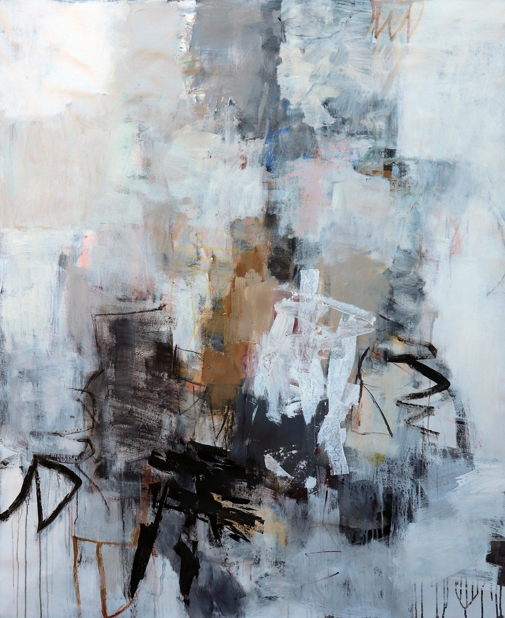 Julie Schumer Abstract Painting - Reflecting