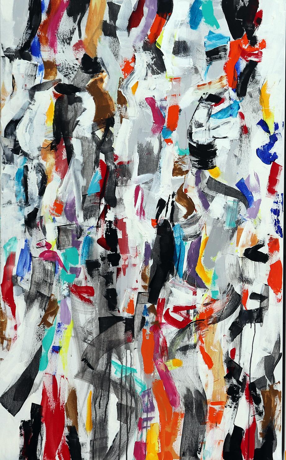 Große Abstrakte

Über die Künstlerin: Julie Schumer, 1954 in Los Angeles, Kalifornien, geboren, lebt und malt in Santa Fe, New Mexico. Im Alter von 5 Jahren entdeckte sie ihre Liebe zum abstrakten Expressionismus. Schumer, die viele Jahre lang als