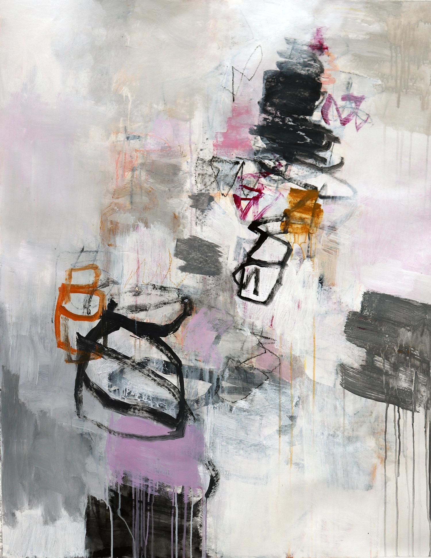 Julie Schumer Abstract Painting - Wandering ll