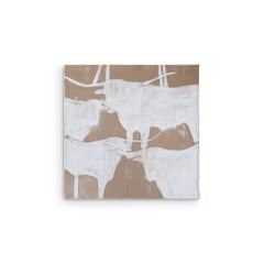 Pittura figurativa astratta Longhorn Beige