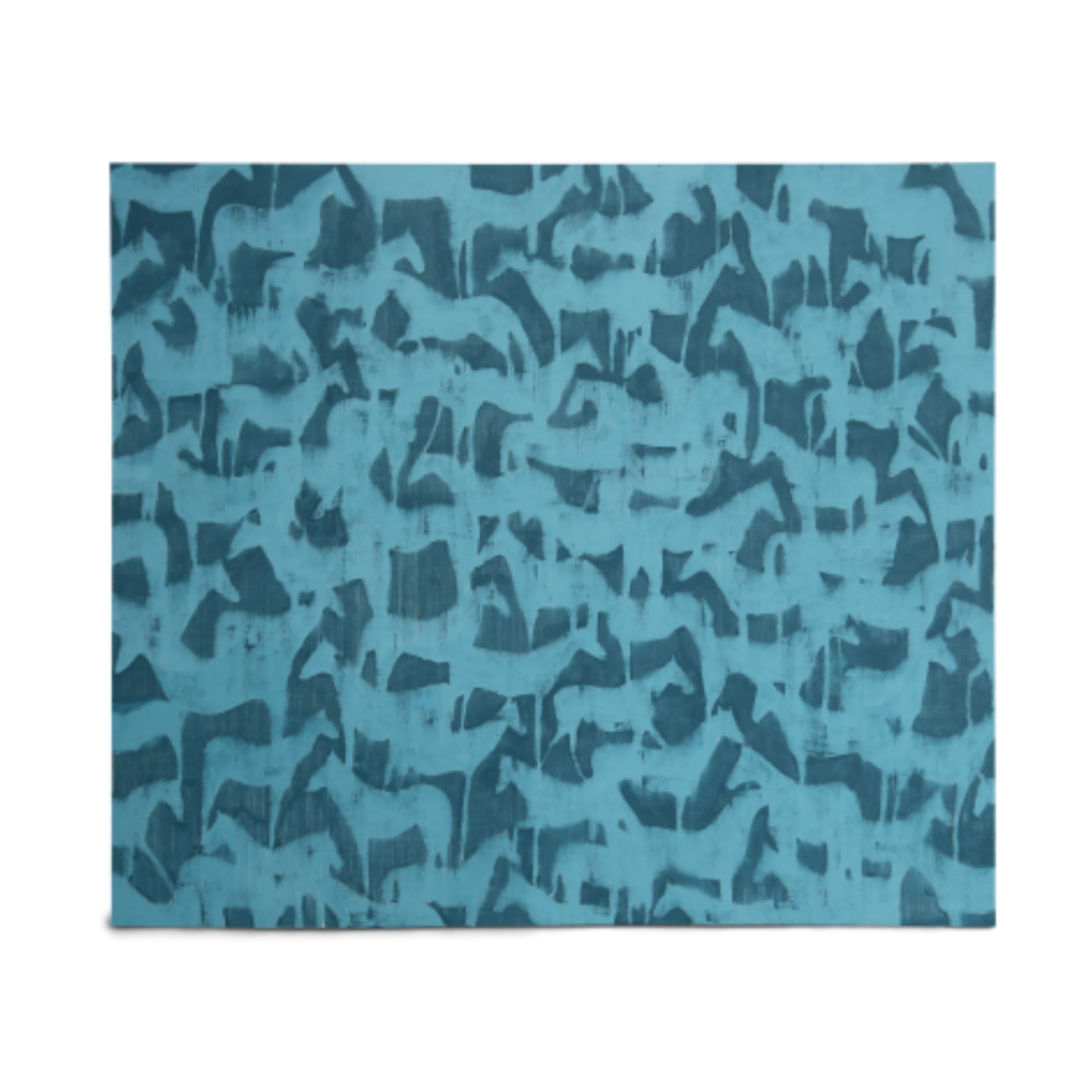 CAVALLI - Animal Painting Blu di Julie Sneed