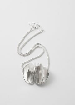 Julie Unique Pendant Necklace in Silver by Aur Studio