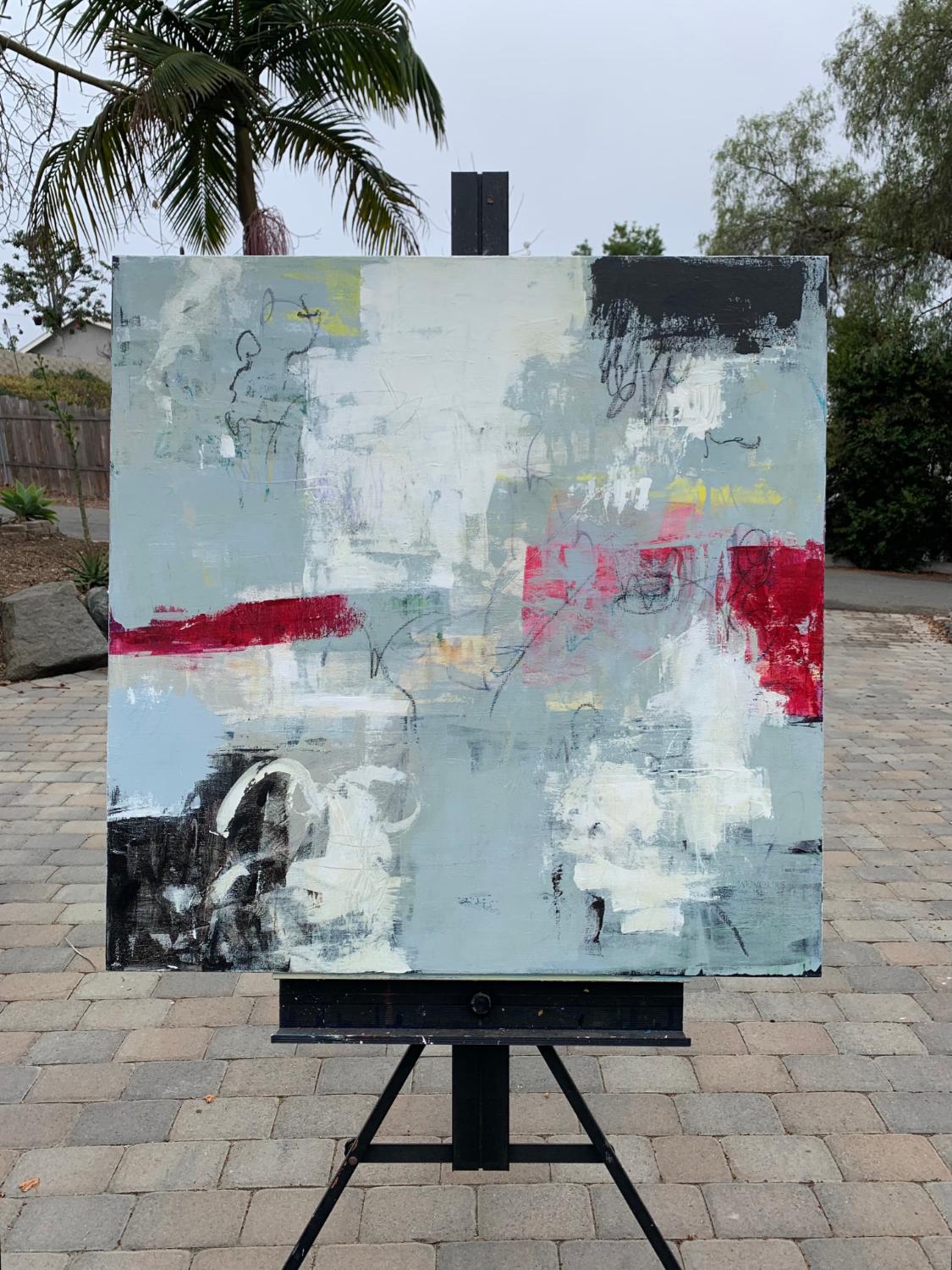 Passaggio, Pittura astratta - Painting Astratto di Julie Weaverling