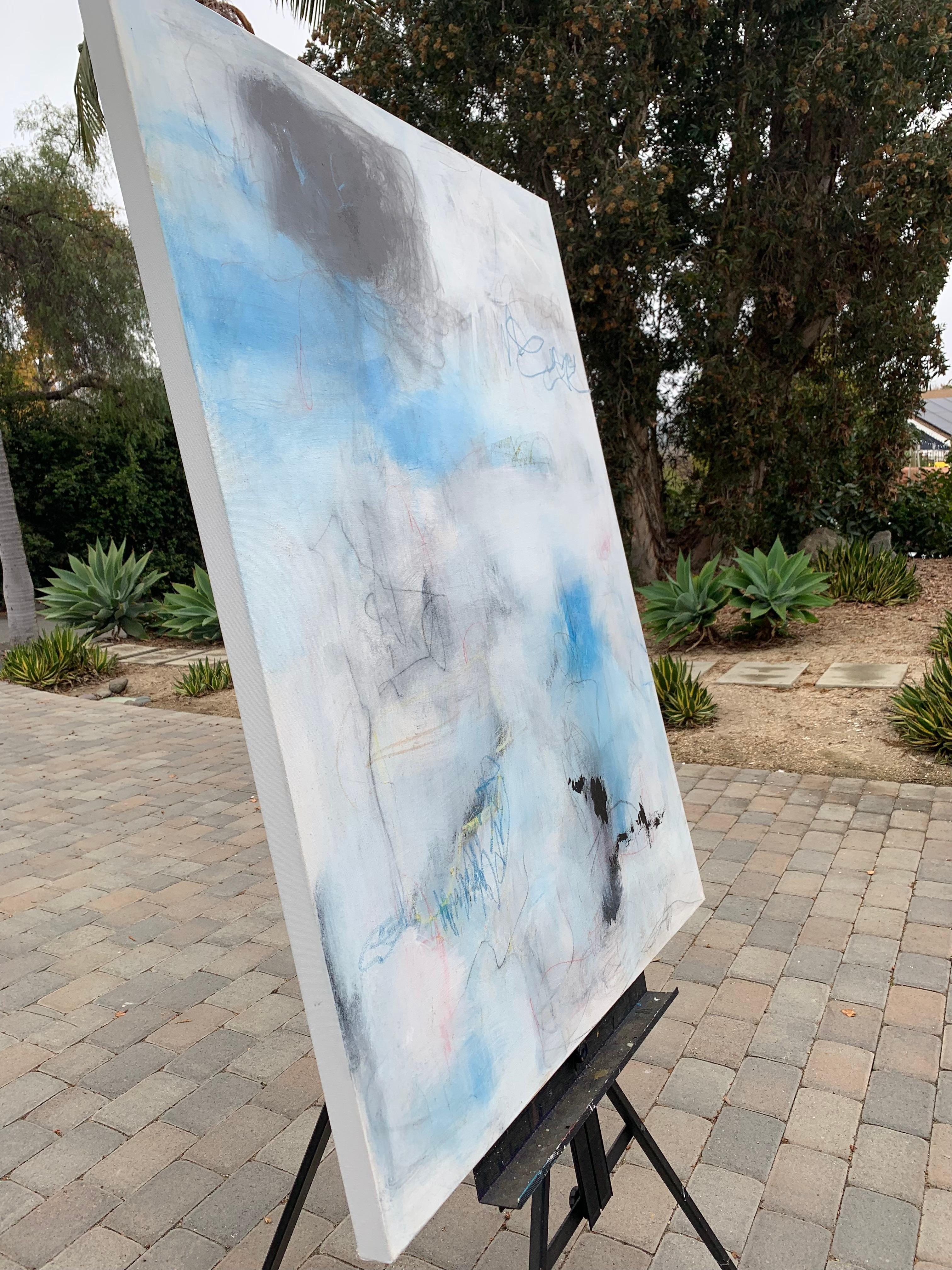 Playing on Another Level, Abstract Painting For Sale 1