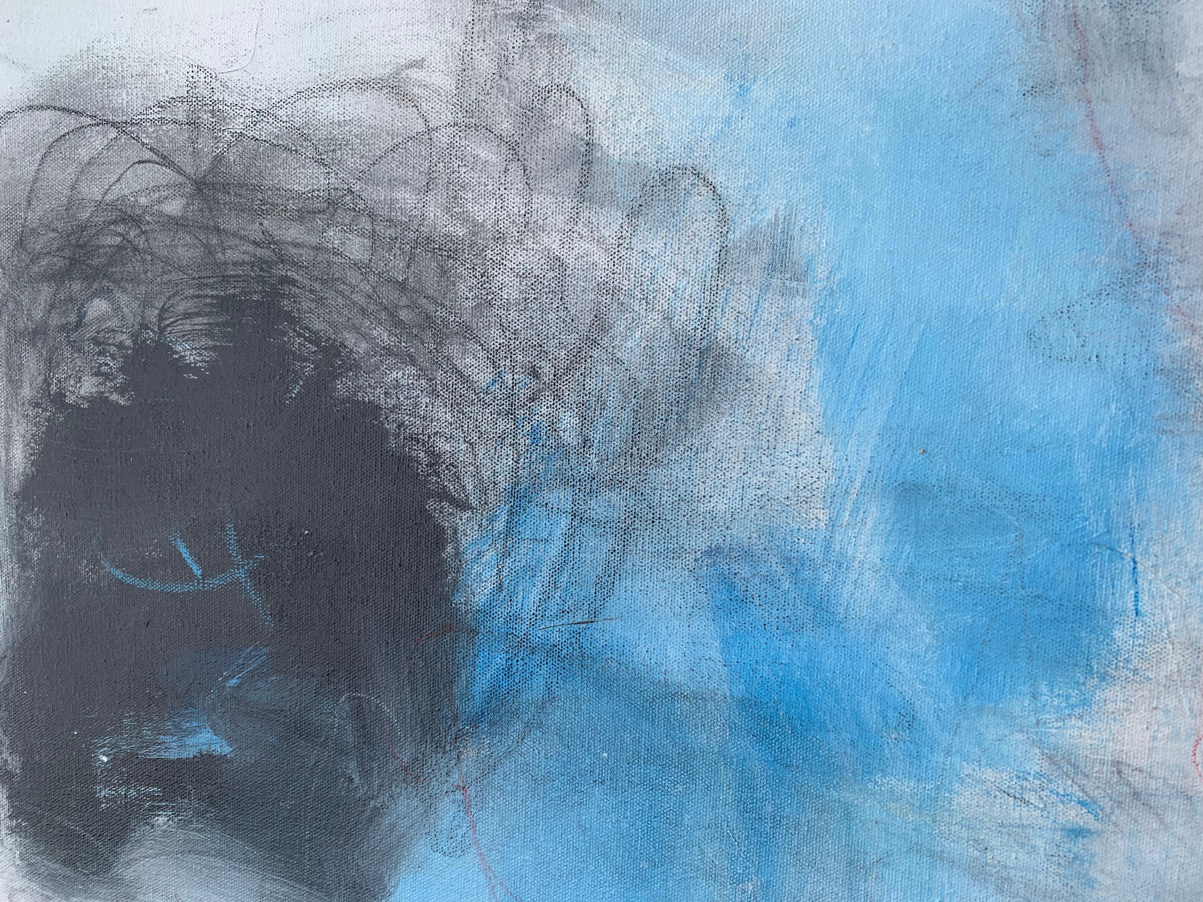 Playing on Another Level, Abstract Painting For Sale 3