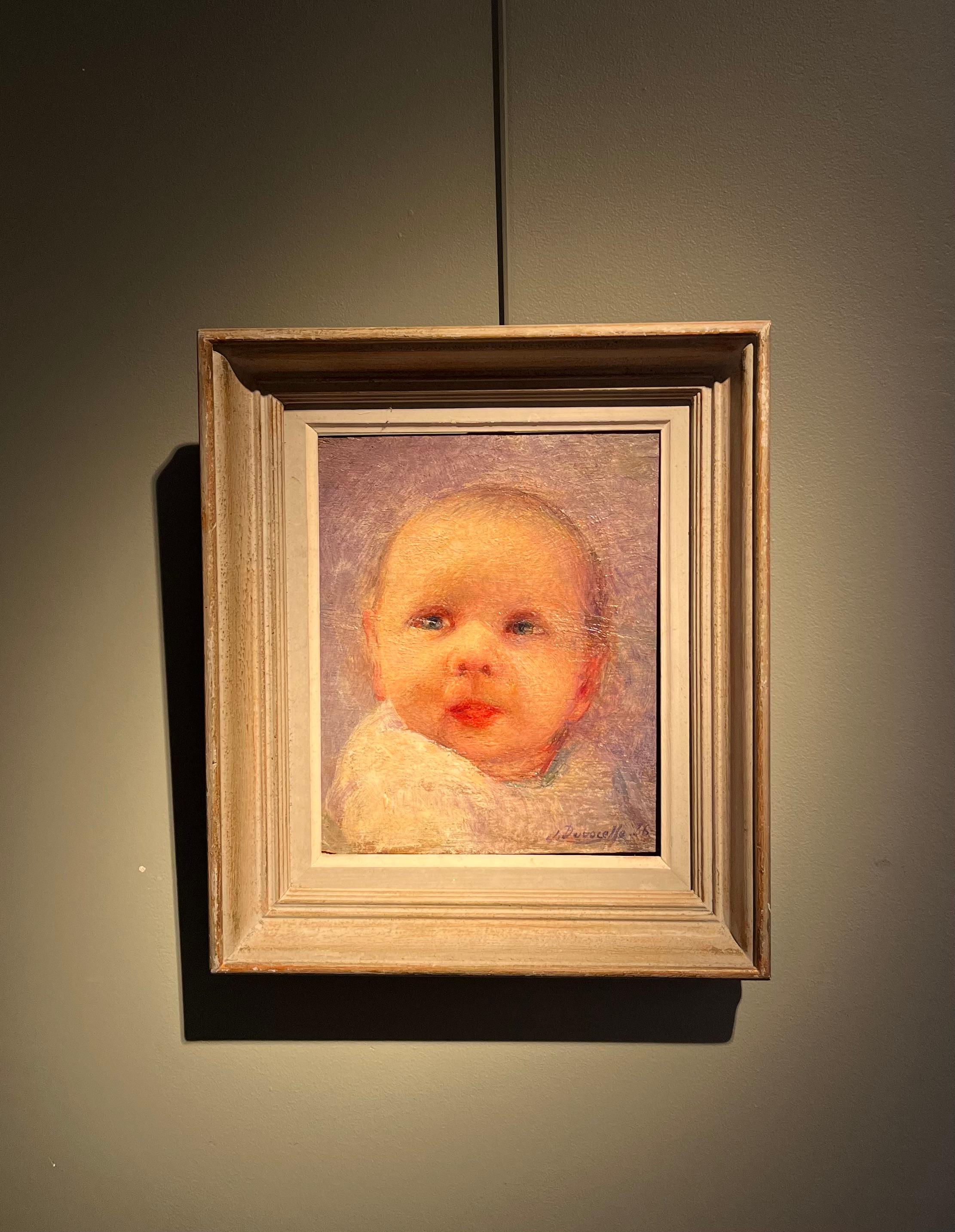 Babyporträt von Julien-adolphe Duvocelle (1873- 1961) im Angebot 5
