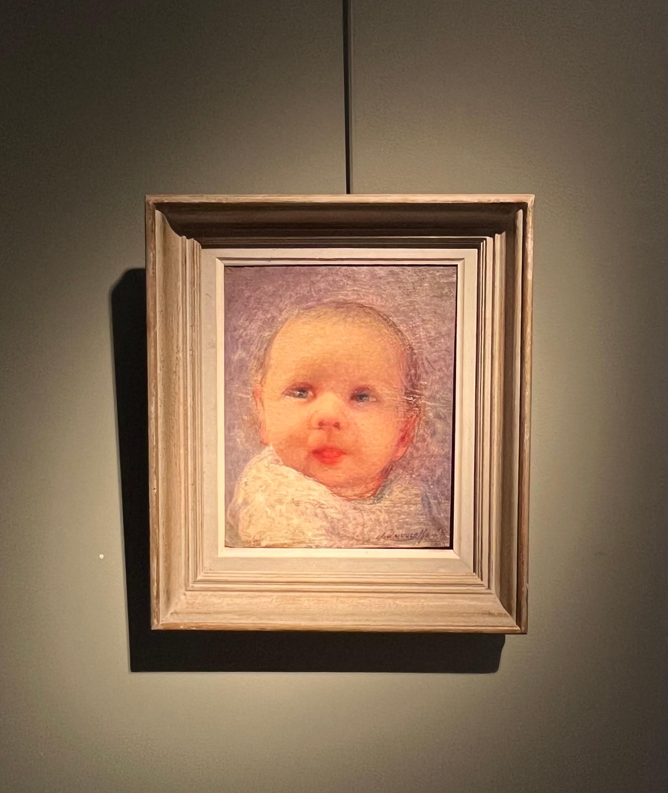 Babyporträt von Julien-adolphe Duvocelle (1873- 1961) im Angebot 6