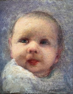 Ritratto di bambino di Julien-adolphe Duvocelle (1873 - 1961)