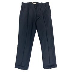 Retro Julien David Navy Trousers Pants