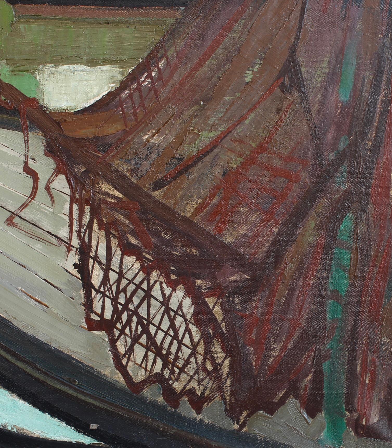 „Der Hafen von Honfleur“ von Julien Varlet (1958) im Angebot 11