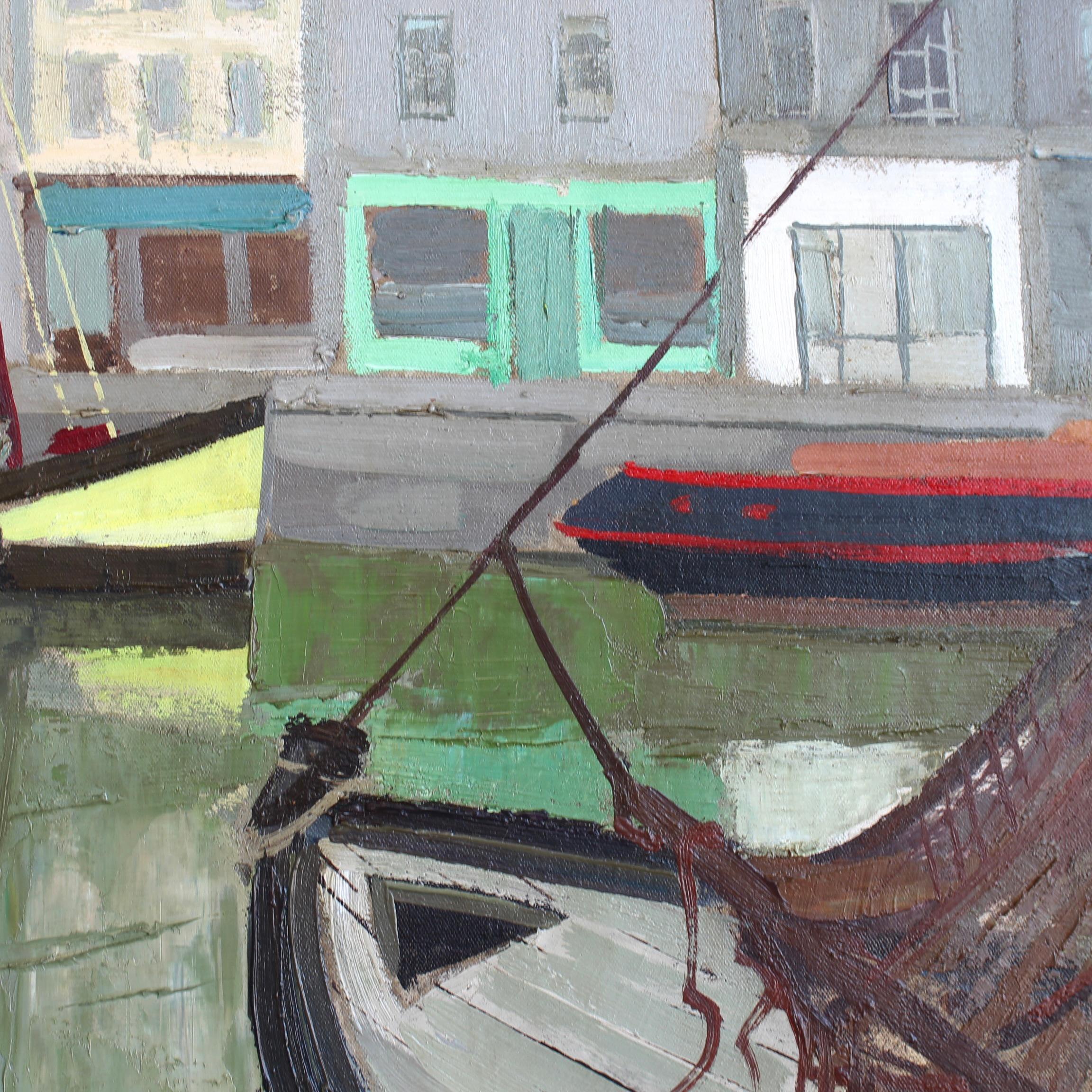 „Der Hafen von Honfleur“ von Julien Varlet (1958) im Angebot 14