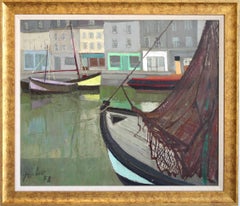 'The Port of Honfleur' by Julien Varlet (1958)