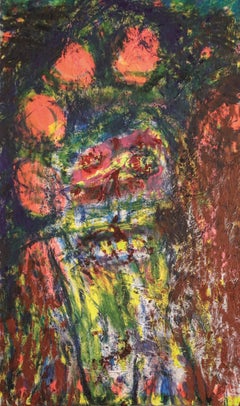 Primera presión Julien Wolf Arte contemporáneo pintura expresionista color