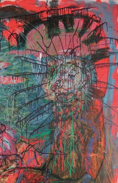 Swaying chatter Julien Wolf Contemporary art painting expressionist