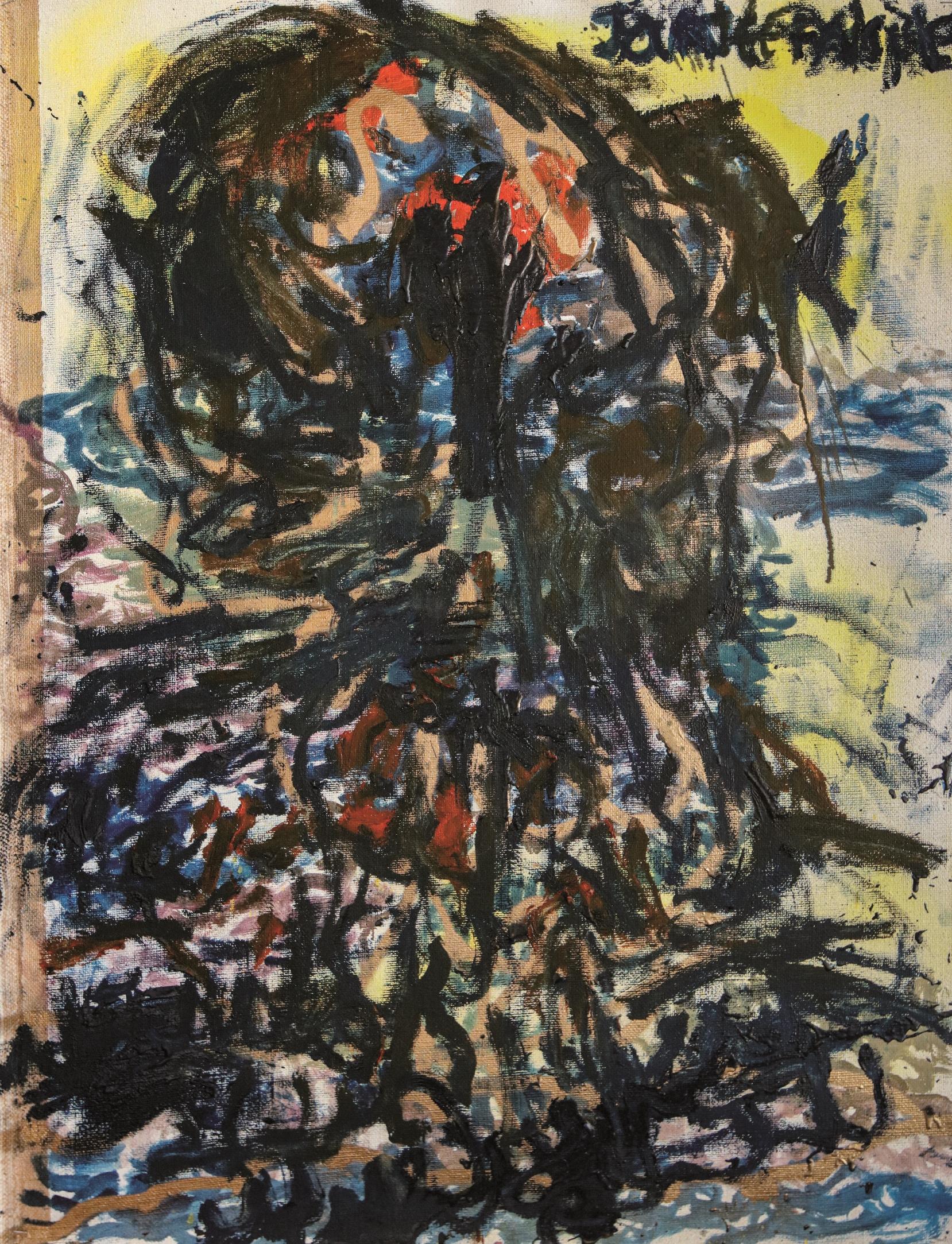 Pintura al óleo sobre lienzo
Firmado a mano en el reverso por el artista

"A primera vista, se nos invita a un colorido carnaval. ¡Aquí todo es movimiento! Como si Julien Wolf hubiera intentado captar la esencia de las modelos incapaces de