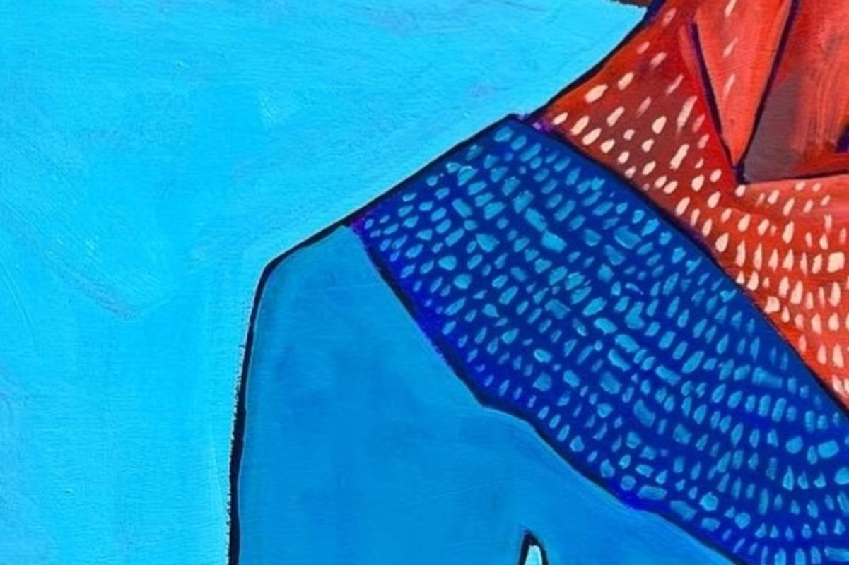Juliet von James Mattinson, 20x28, Öl auf Holz-Leinwand, 2022 (amerikanisch) im Angebot