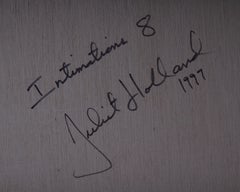 Juliet Holland Signed 1999 “Intimations 8” Mixed Media Wall Assemblage