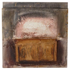 Juliet Holland Signed 1999 “Intimations 8” Mixed Media Wall Assemblage