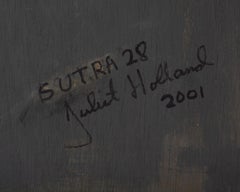 Juliet Holland Signed 2001 “Sutra 28” Mixed Media Wall Assemblage