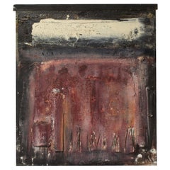 Juliet Holland Signed 2001 “Sutra 28” Mixed Media Wall Assemblage