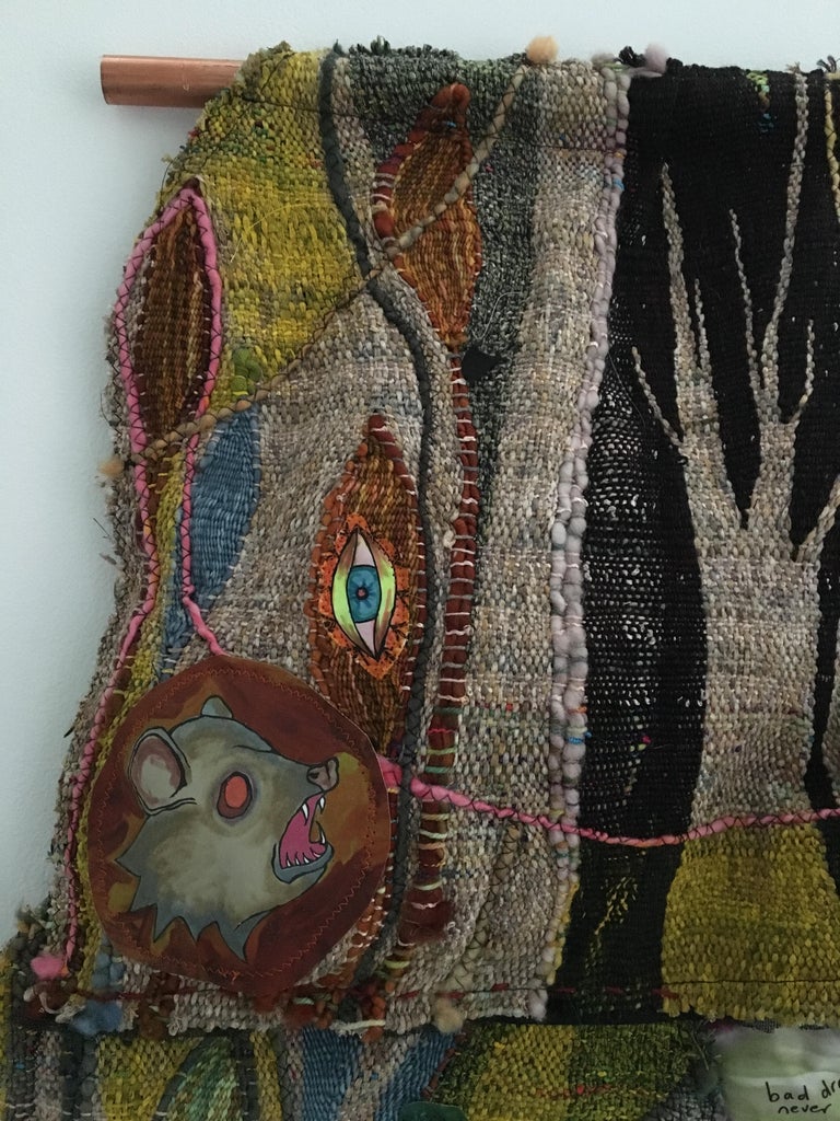 Juliet Martin Textile Handwoven Wall Hanging 'Forest
