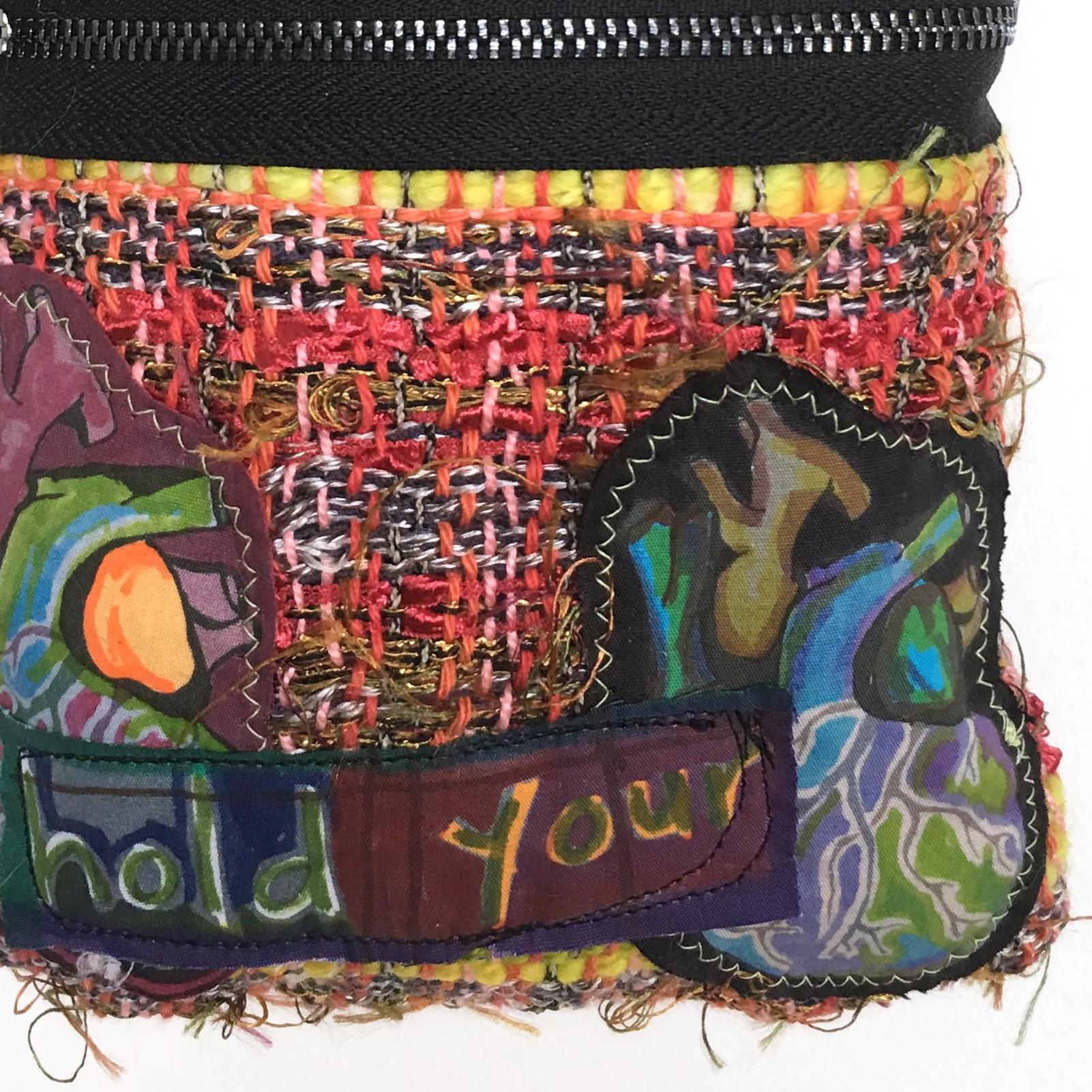 Textile Fabric Sculpture: 'In the Palm of My Hand'  1