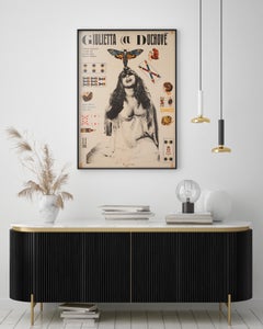 Juliet of the Spirit 1969 Czech A1 Film Poster, Grygar