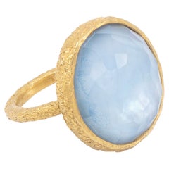 Mini Anillo de Cóctel Julieta Bicolor