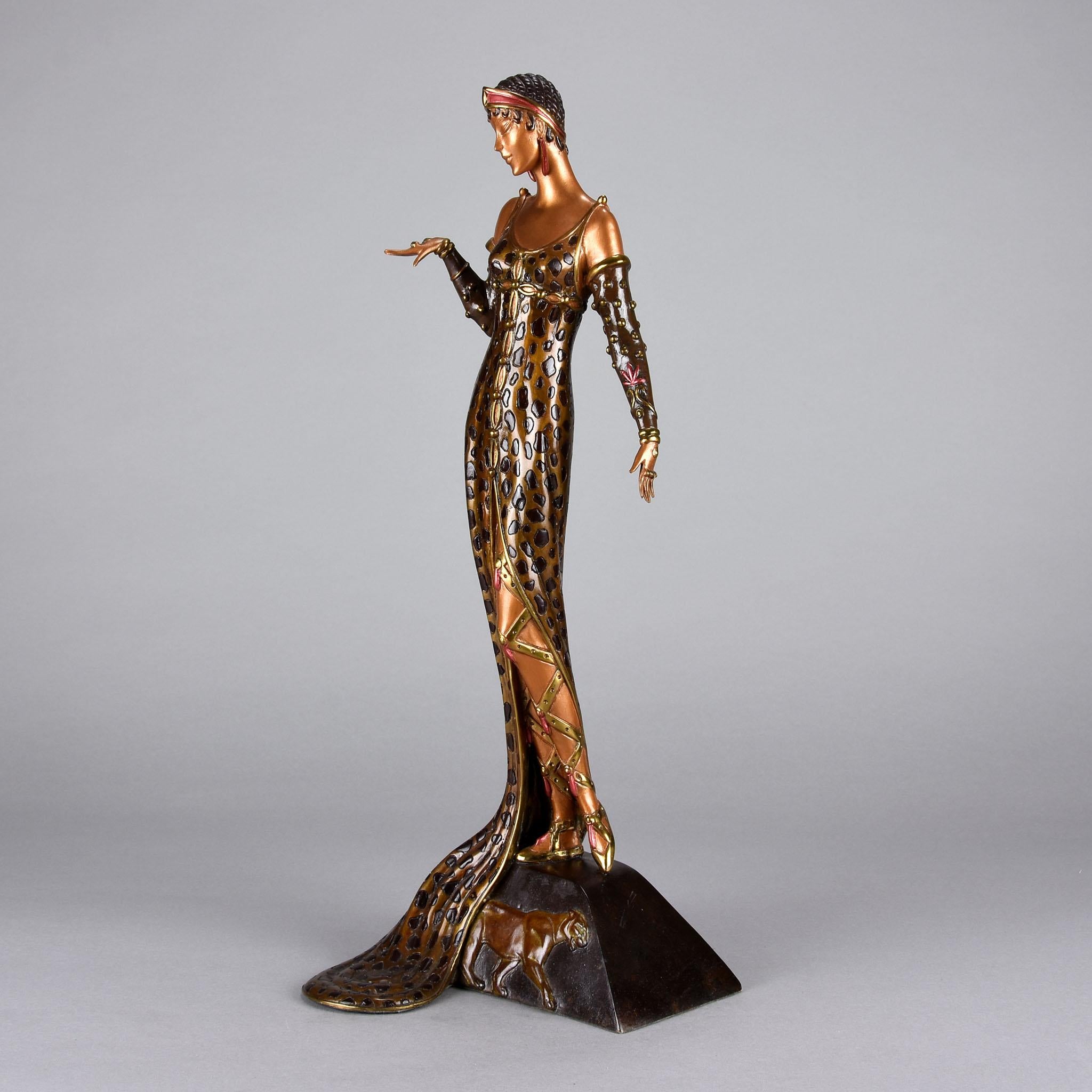 “Julietta” Limited Edition Bronze Sculpture by Erté, circa 1987 For ...