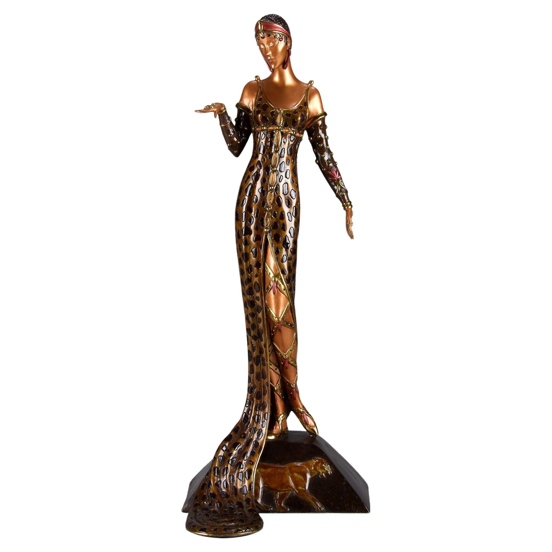 “Julietta” Limited Edition Bronze Sculpture by Erté, circa 1987