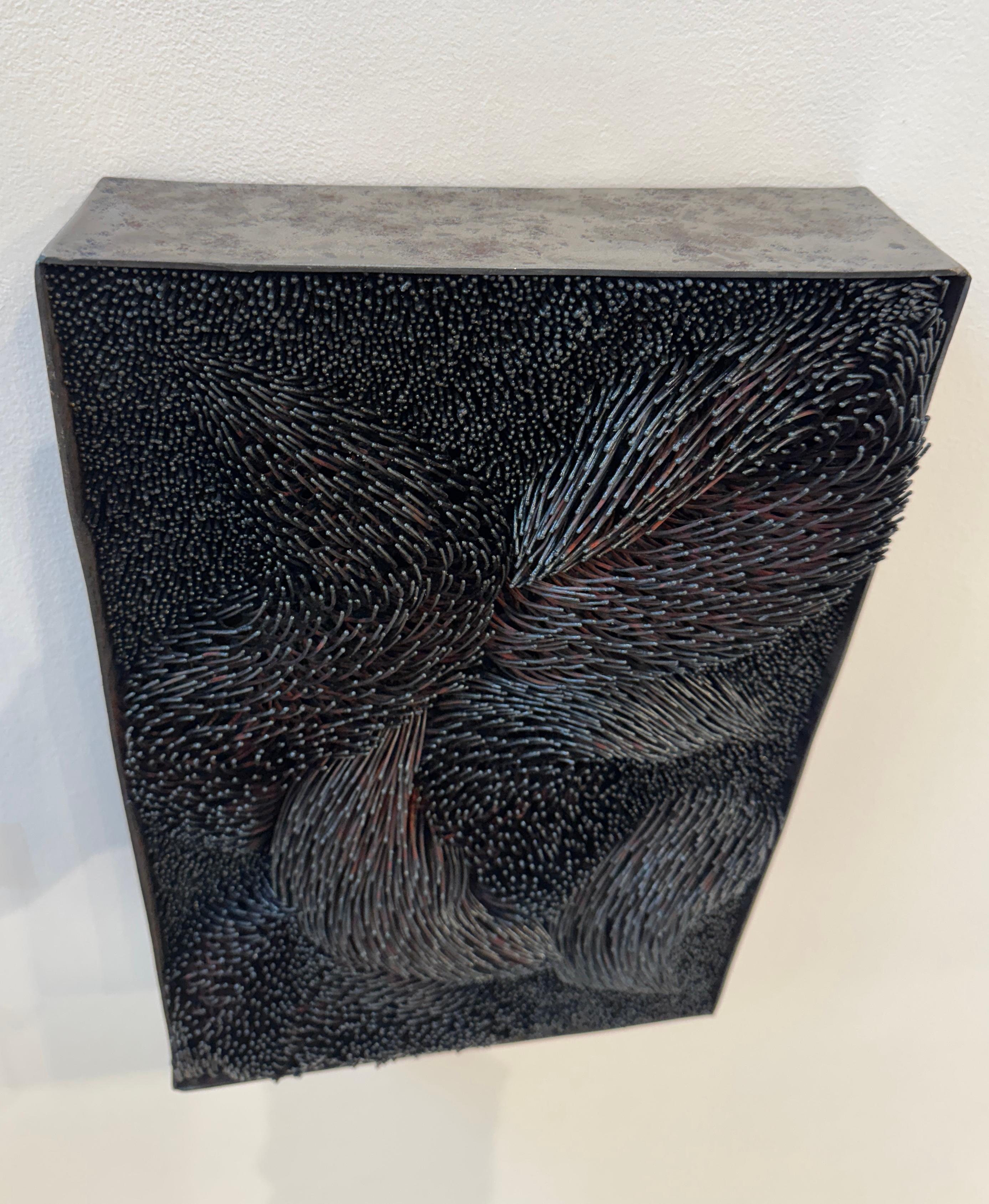 Scultura da parete in metallo 3d 