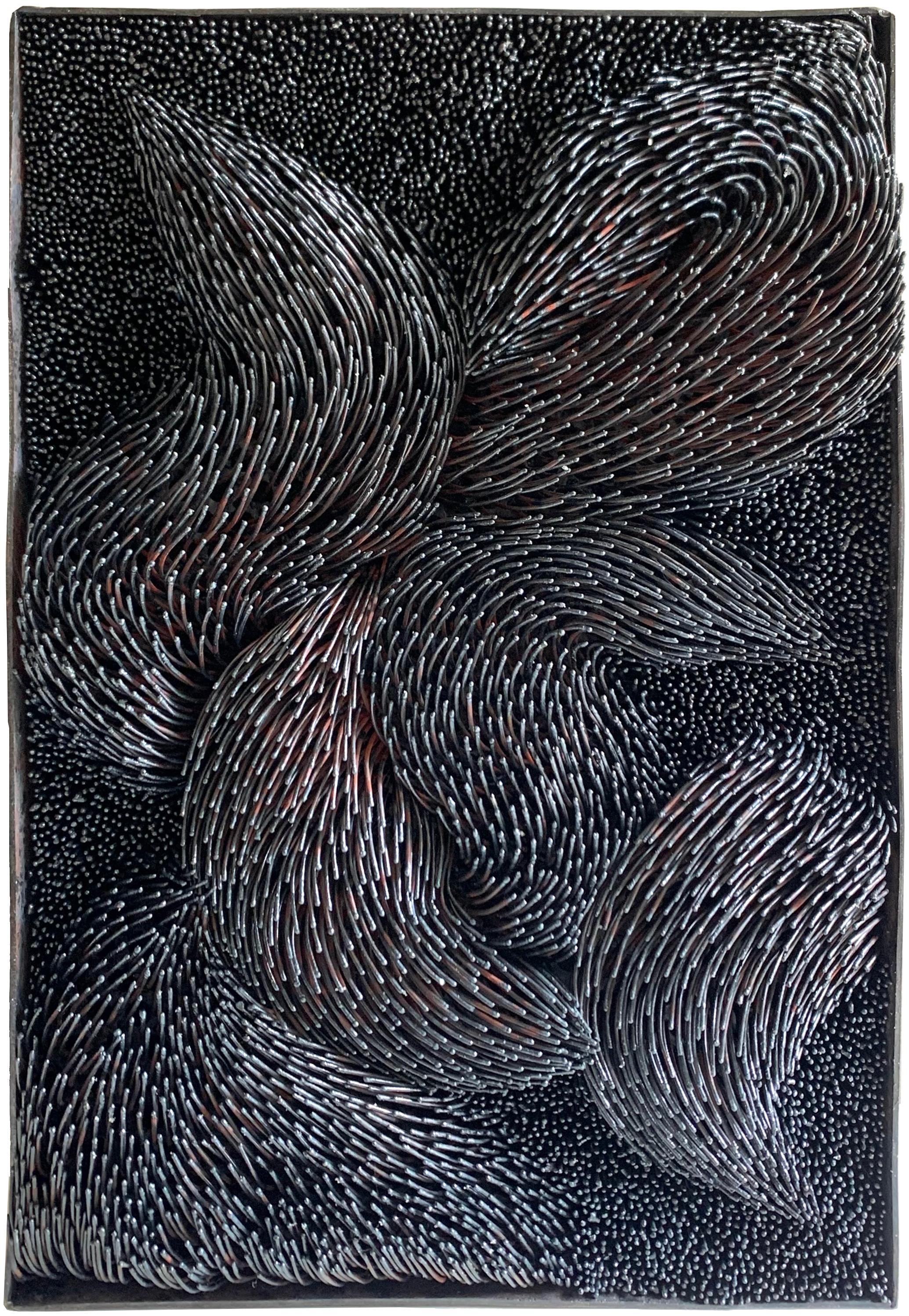 3d metal wall sculpture "Murmurs of the Wind"